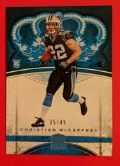 Christian McCaffrey [Pink] #88 Football Cards 2017 Panini Crown Royale Prices