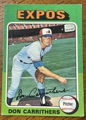 Don Carrithers #438 Baseball Cards 1975 O Pee Chee Prices