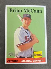Brian McCann #390 Baseball Cards 2007 Topps Heritage Prices