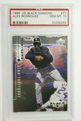 Alex Rodriguez [Single] Baseball Cards 1999 Upper Deck Black Diamond Prices
