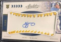 Jake Fraley [Material Signature Gold] #123 Baseball Cards 2020 Panini Absolute Prices