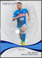 Dries Mertens [Sapphire] Soccer Cards 2018 Panini Immaculate Prices