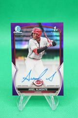Ariel Almonte [Purple] Baseball Cards 2023 Bowman Chrome Prospect Autographs Prices