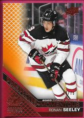 Ronan Seeley [Orange] Hockey Cards 2022 Upper Deck Team Canada Juniors Prospectus Momentous Prices