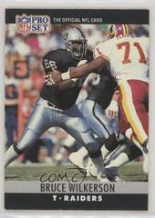 Bruce Wilkerson #159 Football Cards 1990 Pro Set FACT Cincinnati Prices