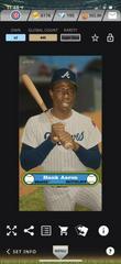 Hank Aaron Baseball Cards 2021 Topps Heritage 1972 Posters Prices