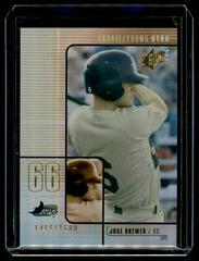 Jace Brewer #190 Baseball Cards 2000 Spx Prices