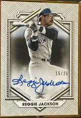Reggie Jackson #DCFA-RJA Baseball Cards 2022 Topps Definitive Framed Autograph Collection Prices