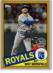 Whit Merrifield [Gold] Baseball Cards 2020 Topps 1985 35th Anniversary Prices