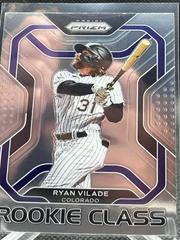 Ryan Vilade #RC-3 Baseball Cards 2022 Panini Prizm Rookie Class Prices