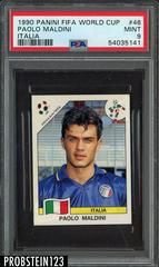 Paolo Maldini #46 Soccer Cards 1990 Panini FIFA World Cup Italia Prices