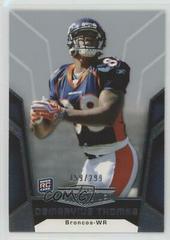 Demaryius Thomas [Silver] Football Cards 2010 Topps Unrivaled Prices
