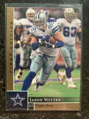 Jason Witten Football Cards 2009 Upper Deck First Edition Prices