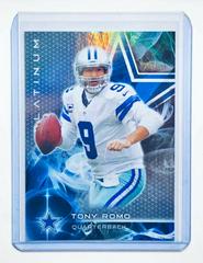 Tony Romo #10 Football Cards 2015 Topps Platinum Prices