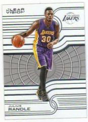 Julius Randle Basketball Cards 2015 Panini Clear Vision Prices