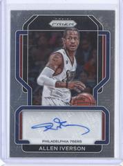 Allen Iverson #SG-AIV Basketball Cards 2021 Panini Prizm Signatures Prices
