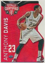 Anthony Davis [Platinum Red] #37 Basketball Cards 2014 Panini Totally Certified Prices