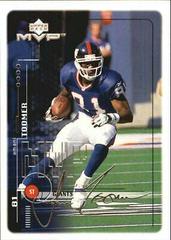 Amani Toomer [Silver Script] #123 Football Cards 1999 Upper Deck MVP Prices