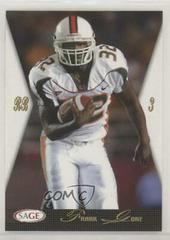 Frank Gore Football Cards 2005 Sage Prices