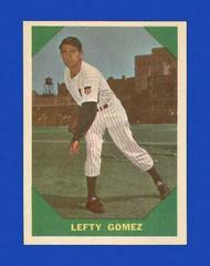 Lefty Gomez #54 Baseball Cards 1960 Fleer Prices