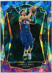 LaMelo Ball [Blue White Purple Ice] Basketball Cards 2020 Panini Select Prices