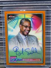 Brad Sellers [Orange Refractor] Basketball Cards 2021 Topps Finest Autographs Prices