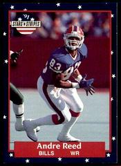 Andre Reed Football Cards 1991 Fleer Stars and Stripes Prices