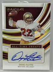 Doug Flutie [Gold] Football Cards 2022 Panini Immaculate Collegiate All Time Greats Signatures Prices