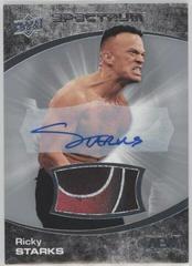 Ricky Starks [Autograph Memorabilia] Wrestling Cards 2021 Upper Deck AEW Spectrum Prices