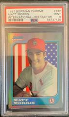 Matt Morris [Refractor] Baseball Cards 1997 Bowman Chrome International Prices