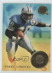 Barry Sanders #6 Football Cards 1994 Ultra Achievement Prices
