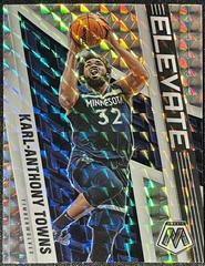 Karl Anthony Towns [Mosaic] #18 Basketball Cards 2021 Panini Mosaic Elevate Prices