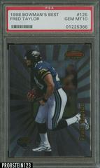 Fred Taylor Football Cards 1998 Bowman's Best Prices