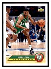 Reggie Lewis Basketball Cards 1992 Upper Deck McDonald's Prices
