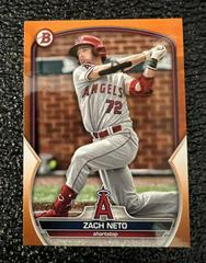 Zach Neto [Orange] #BP-64 Baseball Cards 2023 Bowman Paper Prospects Prices