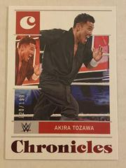 Akira Tozawa [Red] #8 Wrestling Cards 2022 Panini Chronicles WWE Prices