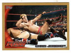 Chris Jericho [Gold] #16 Wrestling Cards 2010 Topps WWE Prices