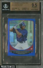 Byron Buxton [Blue Refractor] Baseball Cards 2013 Bowman Chrome Mini Prices