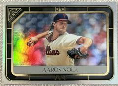 Aaron Nola [Rainbow Foil] #177 Baseball Cards 2021 Topps Gallery Prices