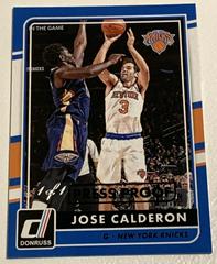 Jose Calderon [Press Proof Gold] Basketball Cards 2015 Panini Donruss Prices
