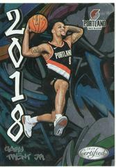 Gary Trent Jr. Basketball Cards 2018 Panini Certified 2018 Prices