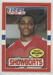 Henry Williams Football Cards 1985 Topps USFL Prices