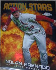 Nolan Arenado [Gold] #ASC-21 Baseball Cards 2023 Topps Chrome Update Action Stars Prices