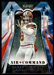 Baker Mayfield #15 Football Cards 2019 Panini Playoff Air Command Prices