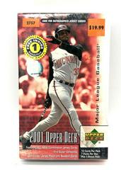Blaster Box Baseball Cards 2001 Upper Deck Prices
