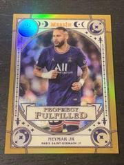 Neymar Jr [Gold] Soccer Cards 2021 Topps Merlin Chrome UEFA Prophecy Fulfilled Prices