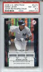 Derek Jeter #DJ72 Baseball Cards 2008 Upper Deck Spectrum Jeter Retrospectrum Prices