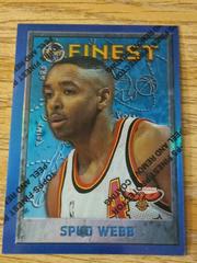 Spud Webb [Refractor w Coating] Basketball Cards 1995 Finest Prices