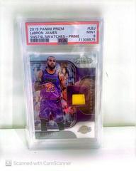 LeBron James [Prime] Basketball Cards 2019 Panini Prizm Sensational Swatches Prices