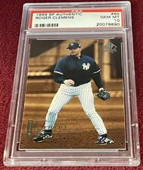 Roger Clemens #60 Baseball Cards 1999 SP Authentic Prices